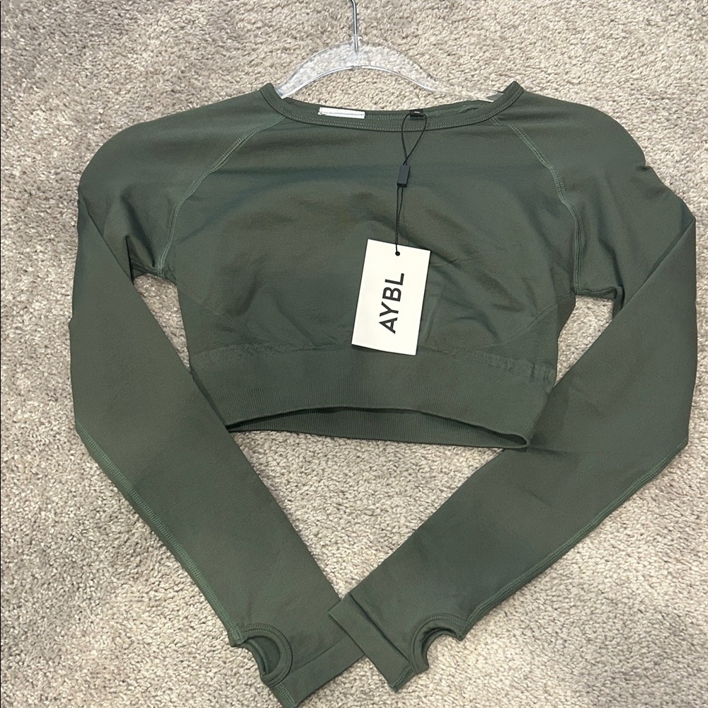 AYBL Long Sleeve Crop Top